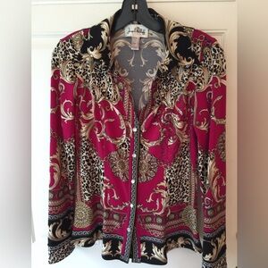 Joseph Ribkoff Size 8 Button up shirt.
